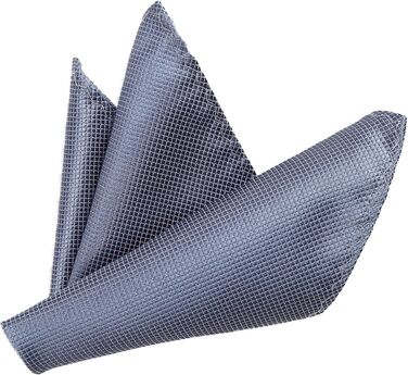 Метелик чоловічий DonDon сірий з нагрудною хустинкою, регульований розмір