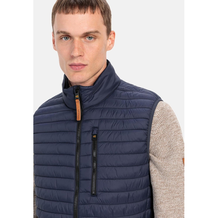 Жилет чоловічий camel active з переробленого поліаміду 62, темно-синій