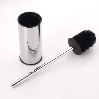 Підставка для туалетного йоржика BGL, нержавіюча сталь, кольорова, кругла, підлогова, з йоржиком, для ванної кімнати (хром)