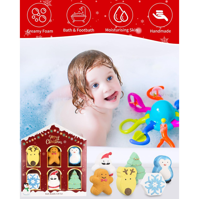 Набір прикрас для ялинки на Новий Рік, 42 шт. (Червоний, Зелений, Золотий)