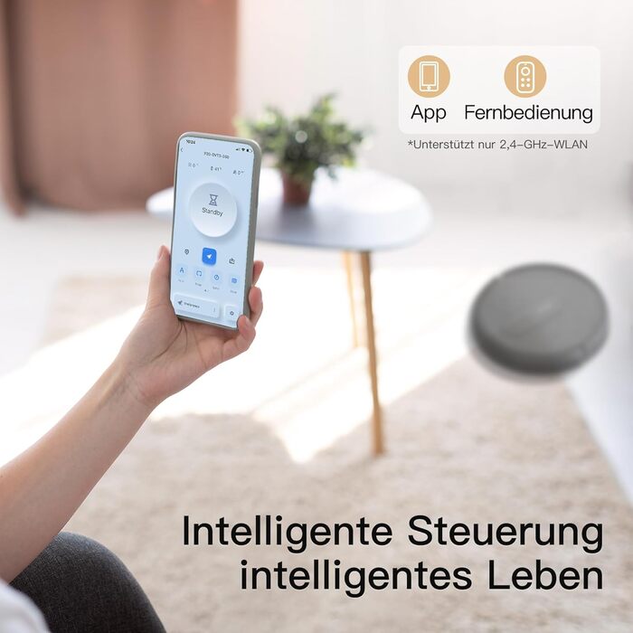 Робот-пилосос AIRROBO P20: потужний, самостійно заряджається, з Wi-Fi, для килимів, твердих поверхонь та шерсті тварин