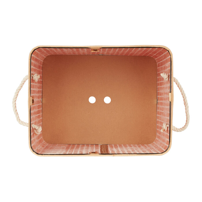 Relaxdays Bamboo Laundry Basket, Square