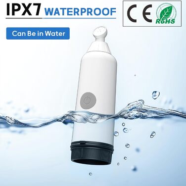 BIGCOW Portable Bidet with 3 Spray Modes | Electric Posteriour Wash | IPX7 Waterproof & Pressure Regulation | for Gentle Personal Hygiene, Postpartum Care, and Sensitive Skin Areas (Black)