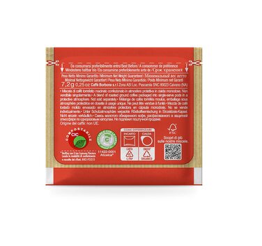 Кавові пади Caffè Borbone Blue Mix, сумісні з ESE системою (44 мм), біорозкладні — 50 шт.