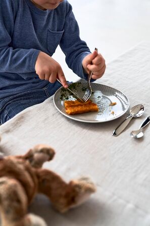 Набір дитячого посуду Zwilling Kinderbesteck Set, 4-teilний, з тисненням зображень тварин, для дітей від 3 років, нержавіюча сталь 18/10, без пластикової упаковки