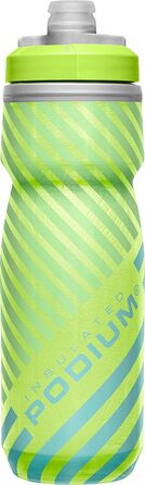 Пляшка для води CAMELBAK Podium Chill 620 мл для спорту, бігу, велоспорту, походів, подвійні стінки, лайм/синя