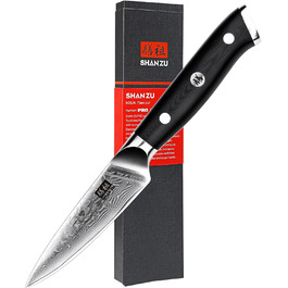 Ніж кухарський SHAN ZU PRO Series з 67 шарів дамаської сталі, ручка G10, кухонний ніж