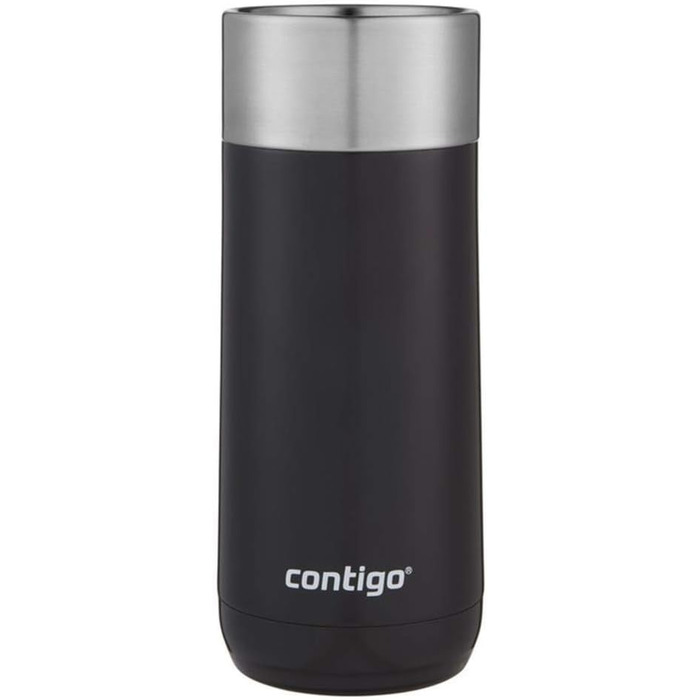 Термокружка Contigo Luxe Autoseal з нержавіючої сталі, 360 мл, Licorice - витривала, з ізоляцією, без BPA