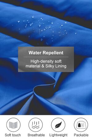 Чоловіча легка зимова куртка-пуховик Chriuno, синій (XL)