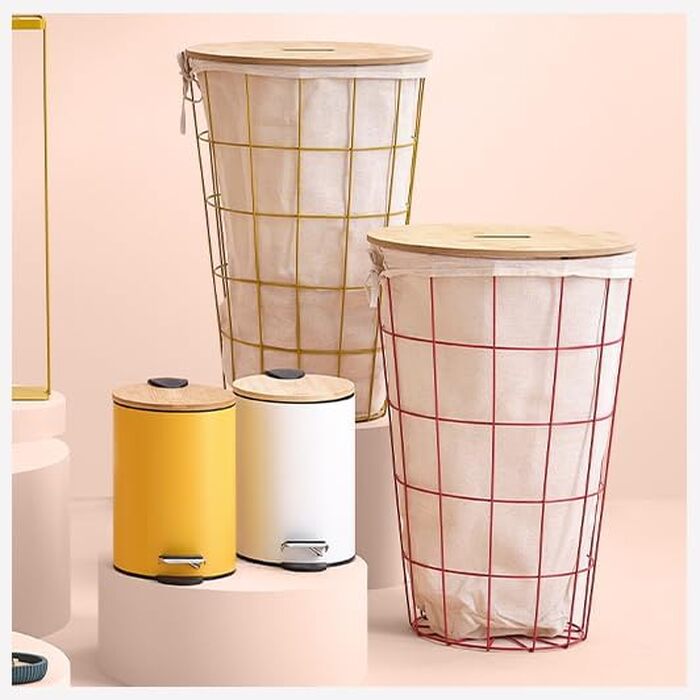 Сміттєвий кошик 5five Modern Color з м'яким закриванням Soft Close, 3 л, колір бірюзовий (Petrol)