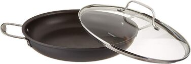 Cuisinart Chef's Classic Crepe Pan, 25.4 cm, Hard-Anodized, Black, 623-24 (Pan for everyday use)
