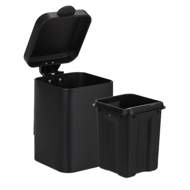 Relaxdays Cosmetic Containers Wall Mounting 6 Liter