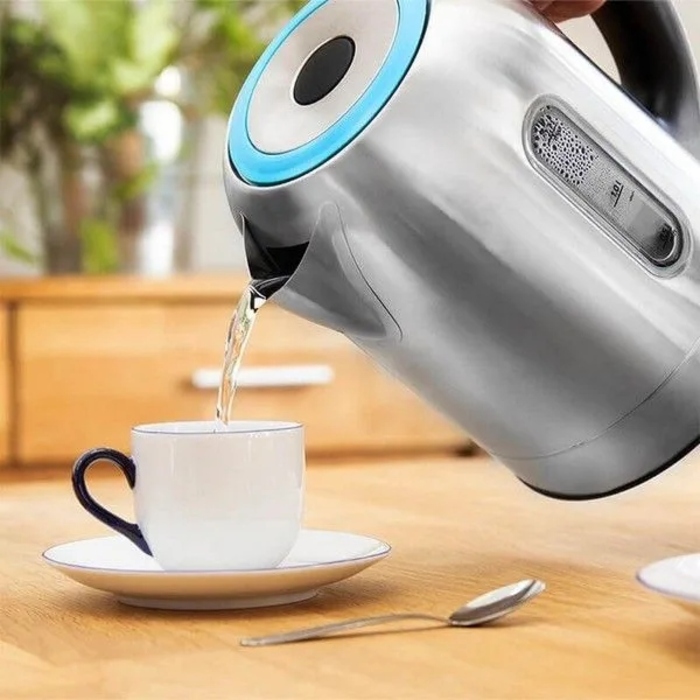 Електричний чайник Cecotec ThermoSense290, 2200 Вт, 1,7 л, сріблястий/сірий