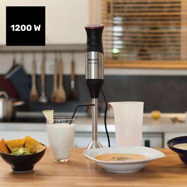 Стабілізатор Taurus Stabmixer 1000W з 20 швидкостей, турбо-функцією та нержавіючою сталлю