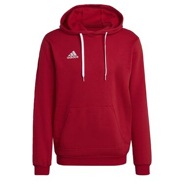 Чоловічий спортивний худі Adidas Entrada 22 з капюшоном, Team Power Red 2, розмір XL Extra Tall