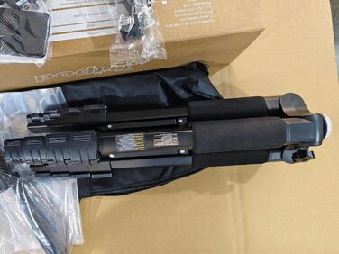 Полегшений алюмінієвий штатив для камери та смартфона NEEWER Basics TP56, професійний компактний трипод для подорожей з 3-позиційною нахильною головкою, висота 188 см