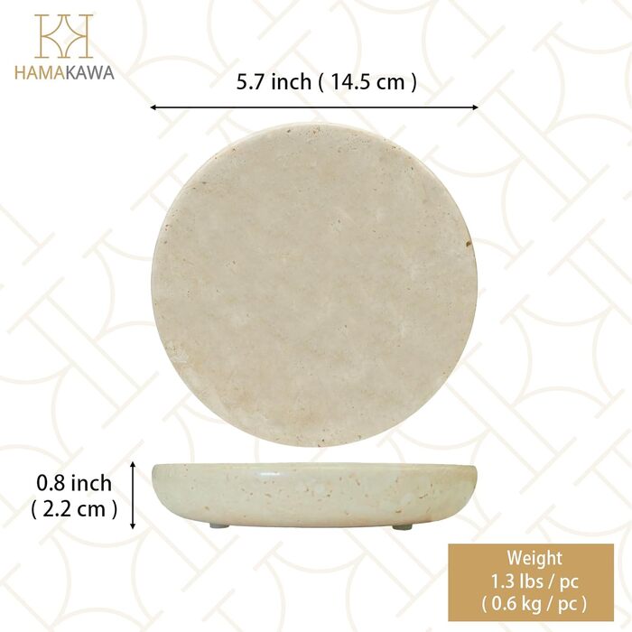 Миска для мила Naturmarmor, темно-коричнева прямокутна, 12x9 см, з натурального каменю, для ванної кімнати та кухні