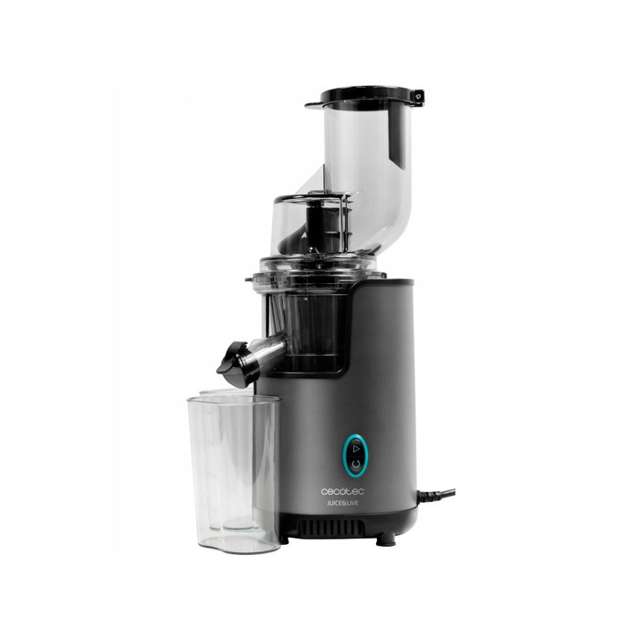 Соковижималка Cecotec 2500 EasyClean, сріблястий/сірий, 200 Вт