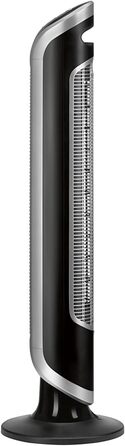 Турбовентилятор Rowenta Eole Infinite VU6670: 3 швидкості, таймер, пульт, автовимкнення, чорний, для дому