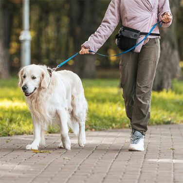 Сумка для ласощів для собак SLSON з портативним мискою, сумка-переноска для води, сумка для дресирування цуценят з регульованим ремінним та плечовим ременем для прогулянок та подорожей