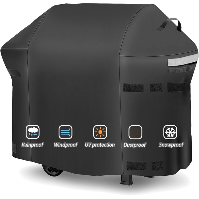 Чохол для гриля Weber Spirit 200/E210/S210/E21, водонепроникний, UV-захист, 600D, для 2-пальникового газового гриля