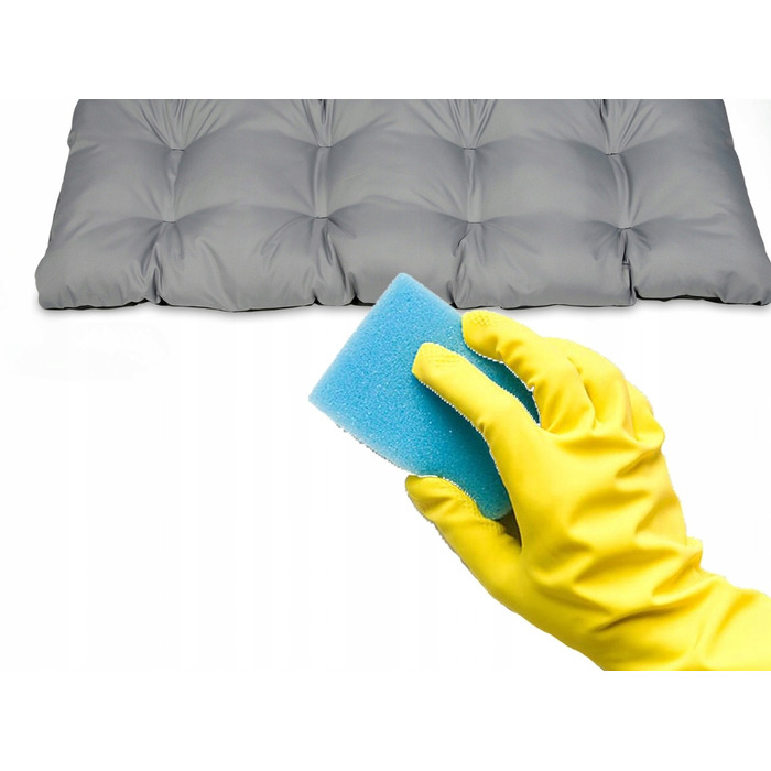 Подушка Superkissen24, 120 x 80 x 7 см, чорна