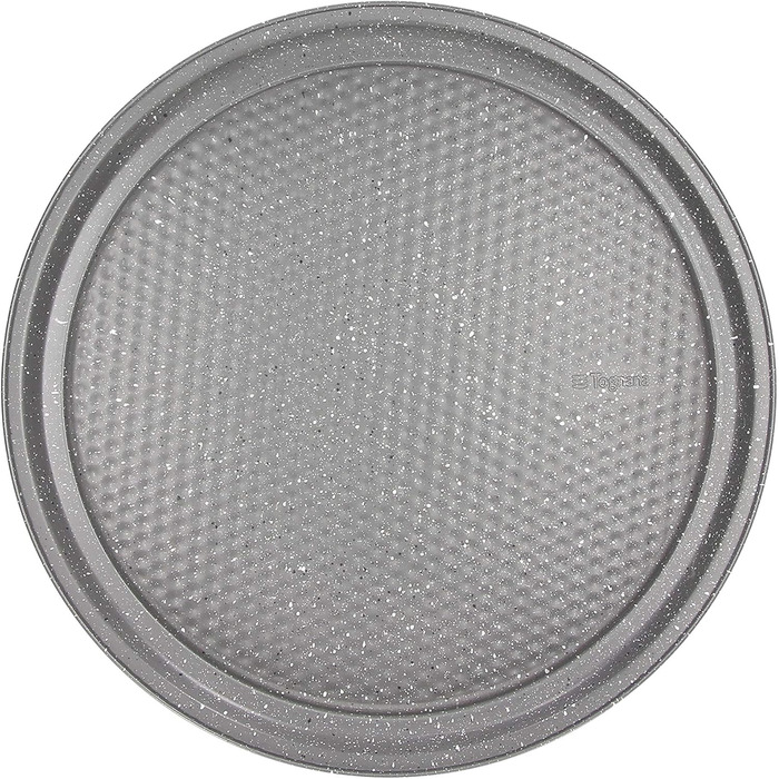 Форма для випічки Tognana Pure Roq, 22 см, знімні бортики, алюміній, чорна (сферична форма, 2 частини, 25 см)