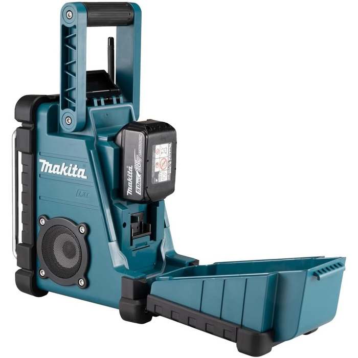 Радіо для будівельного майданчика Makita DMR112 з DAB+ та Bluetooth (7,2 В - 18 В, без акумулятора, без зарядного пристрою)