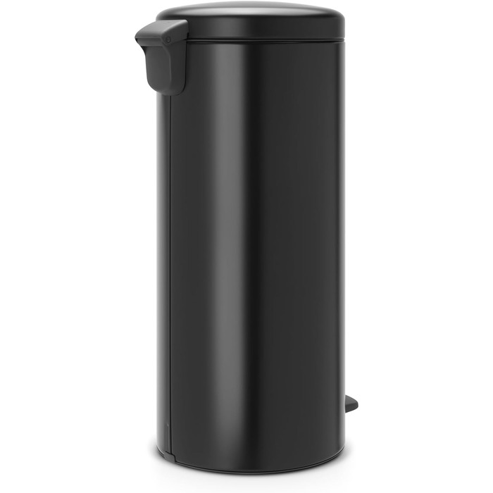 Відро Brabantia Treteimer 30л, матове чорне, з внутрішнім відром з пластику та сталі