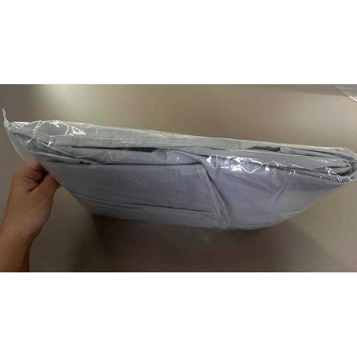 Чохли для одягу 5 шт. 60x100 см, міцні, з блискавкою, для суконь, жакетів, сорочок, чорні