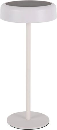 Настільна лампа на сонячній батареї з акумулятором LED, 2 шт. - Бездротова, з димером, сенсорна, біла, для дому та вулиці (IP44)