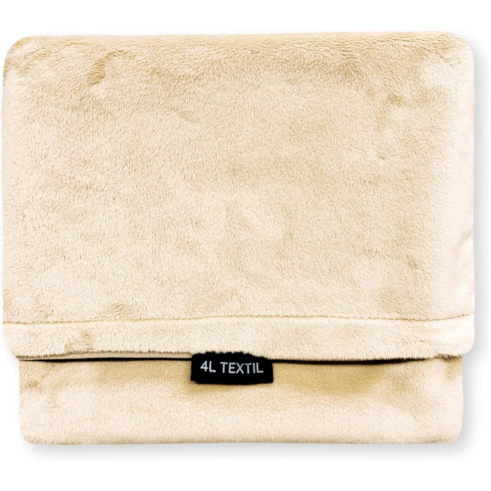 М'яка підстилка для собак та котів 60x40 см, бежева - 4L Textil