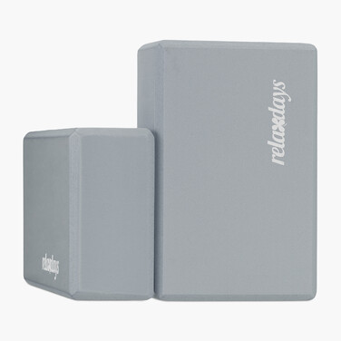 Relaxdays Yoga Block Set of 2