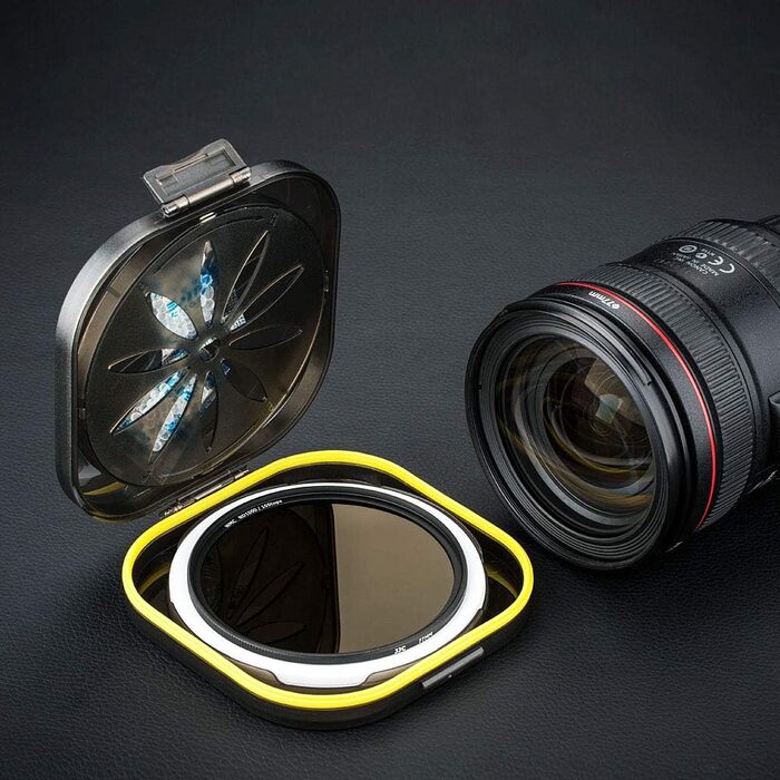 Фільтр ND1000 JJC 77mm (10 Stop) - нейтральний, ультратонкий, з оптичного скла для фотографії