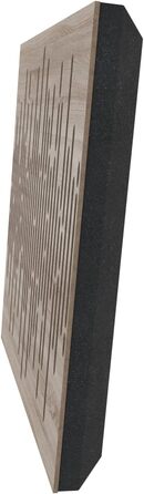 Набір акустичних панелей для звукопоглинання та дифузії WAVE Sonoma, 50x50x5 см, 4 шт. — декоративні панелі для шумоізоляції та корекції акустики