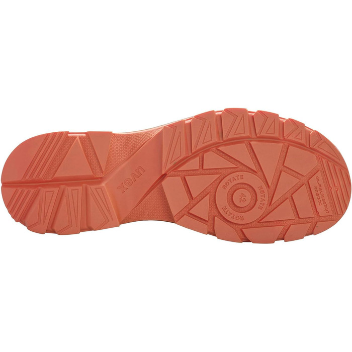 Черевики робочі Uvex 2 Xenova Geloche S1 - чоловічі, чорно-помаранчеві (44 EU)