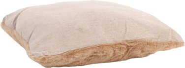 Автокрісло для собак Flamingo Megan - бежеве, 56x50x30 см, комфорт та безпека для собак малих та середніх порід (Чихуахуа, Мальтезе, Джек Рассел Тер'єр, Французький бульдог)