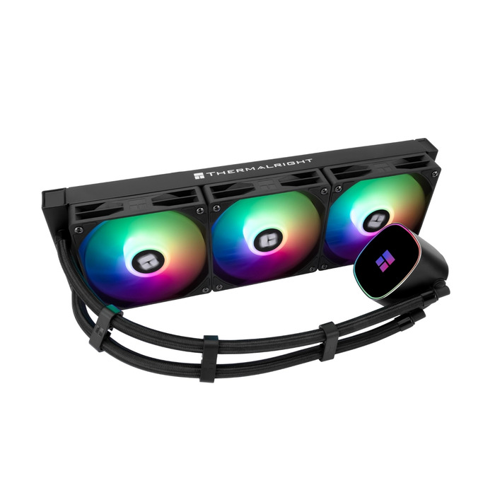 Система водяного охолодження AIO Thermalright Frozen Horizon 360 ARGB V2 3x120мм, чорна