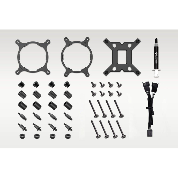 ID-COOLING FROSTFLOW X 240 - водяне охолодження CPU з RGB LED, 240 мм, для Intel 1700/1200/115X та AMD AM5/AM4