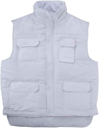 Чоловіча жилетка VELILLA з багатьма кишенями (L, білий)