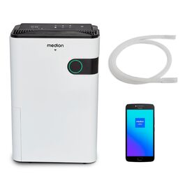 MEDION DH10 Електричний Зволожувач Повітря - 12л, 15м², Тиха Робота, Різні Режими