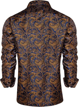 Набір аксесуарів для чоловіків DiBanGu: краватка-снуд, 3 кишенькові хустинки, запонки, кільце для краватки (чорний, синій, золотий)