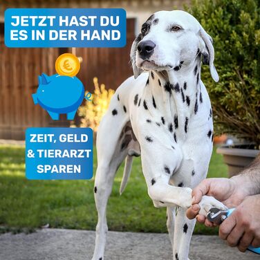 Професійні когтерізки BluePet Profi для собак та котів - регульовані, з напилком, M-XL