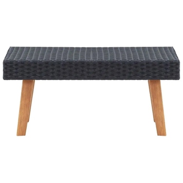 Прямокутний пластиковий стіл VidaXL, 70 x 50 x 33 см