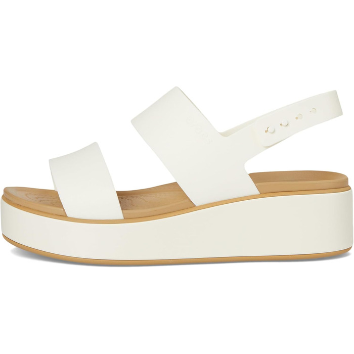 Crocs Brooklyn Wedge Sandal жіночі босоніжки на танкетці 39 EU бежеві