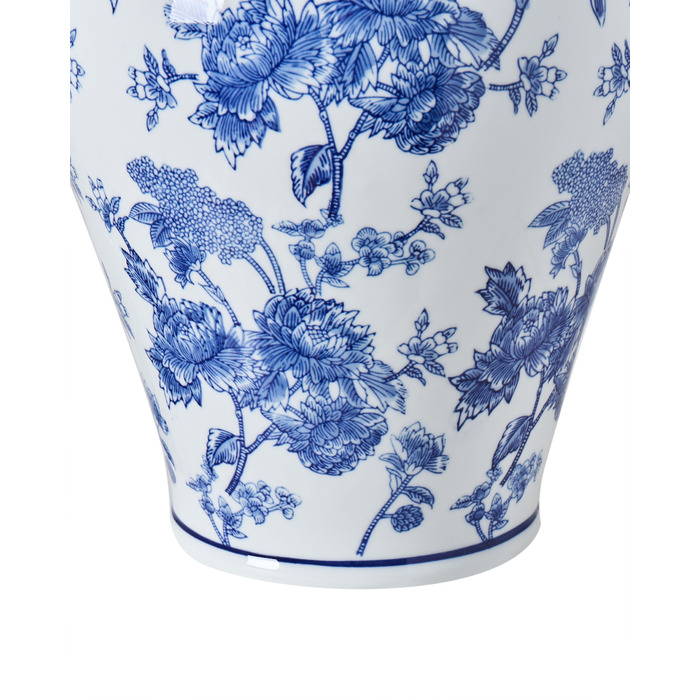 Порцелянова ваза Beliani, 23 x 46 см