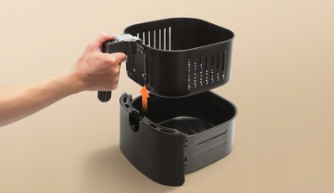 Аерофритюрниця Aigostar Smart Wi-Fi 1900 Вт, 7 л, чорна