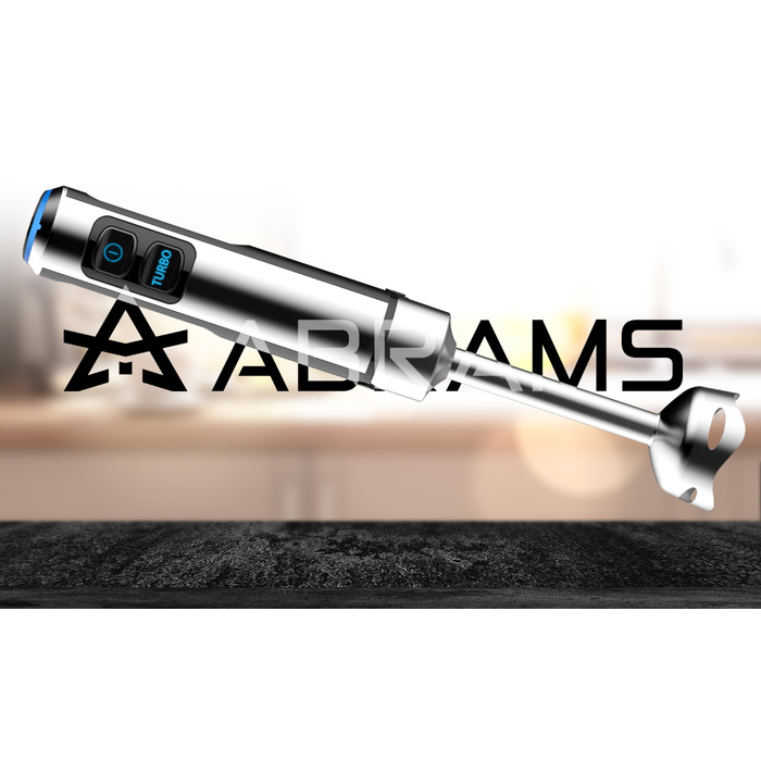 Занурювальний блендер Abrams JHB-218 1500 Вт, сріблястий