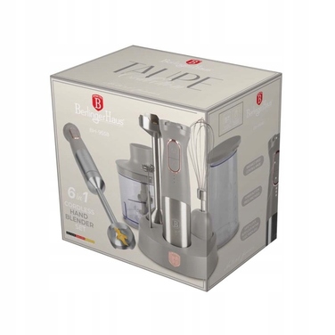 Стаціонарний блендер Berlinger Haus 3289, 200 Вт, сріблястий/сірий