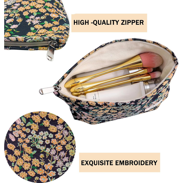 Косметичка для макіяжу 2 шт. для дівчат та жінок, органайзер для подорожей, подарунок